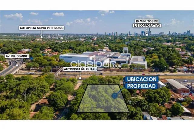 Gran Terreno en Esquina sobre Av. Ñu Guazú – 1.800 m², foto 3