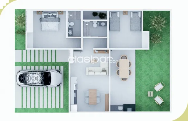 Casas a estrenar en hermoso barrio cerrado! Con planes de financiación — foto 2