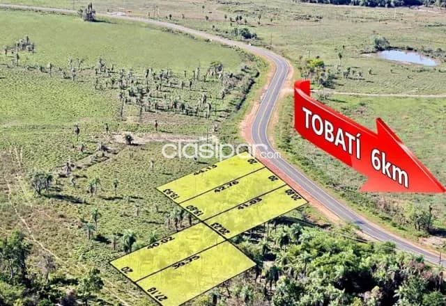 5 lotes en la ciudad de tobati! 📍 zona de isla guazú — foto 2