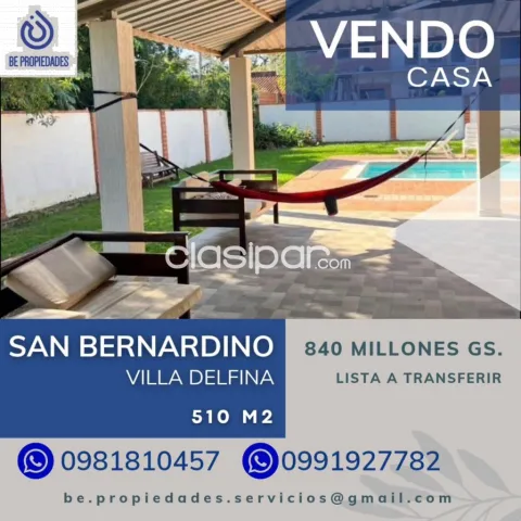 📍vendo casa en San Bernardino - villa delfina !!! — foto 2