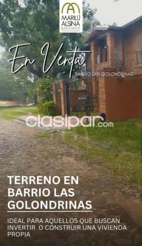 Terreno super residencial barrio las golondrinas asuncion