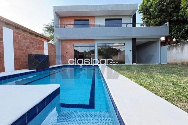 Casa a estrenar 2 plantas c/piscina y amplio patio en bo.concordia-mariano roque alo