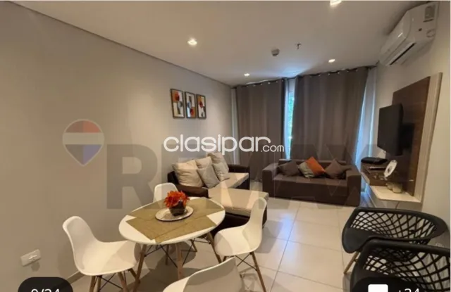 Oferta.dpto 1 hab.y cochera amoblado y equipado doble balcon Villa Morra z.cuadrita — foto 2