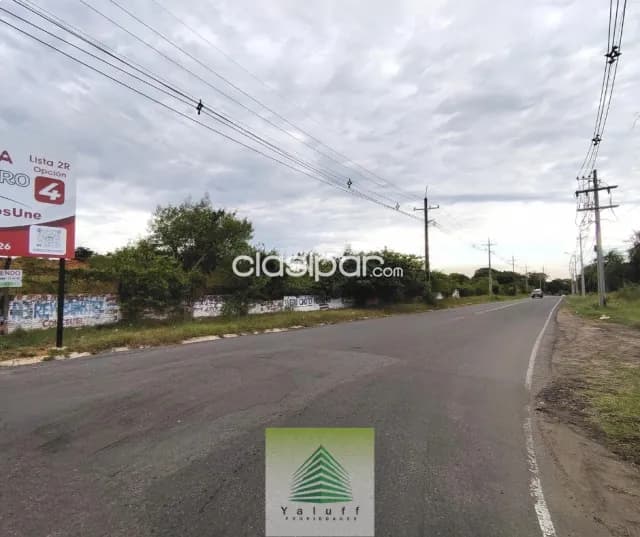 Villeta terreno en esquina sobre asfalto 25000 m2 en la entrada desde acceso sur - ytororo — foto 4