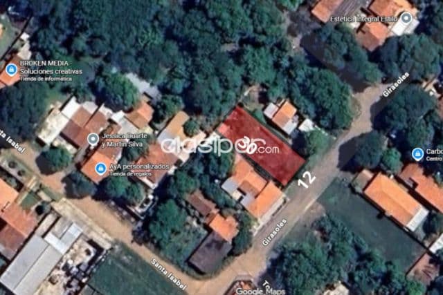 hermoso terreno con exención ubicación en la ciudad de San Lorenzo Barrio San Miguel