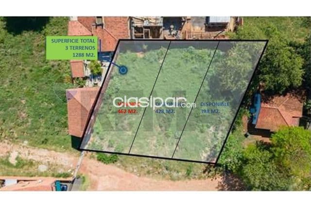 3 terrenos juntos 1.288 m2 en fdo norte a 300 mtrs avda.mcal.lopez mide 25 X 33, foto 1