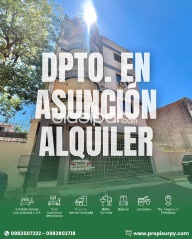 Departamento en Alquiler - Asunción