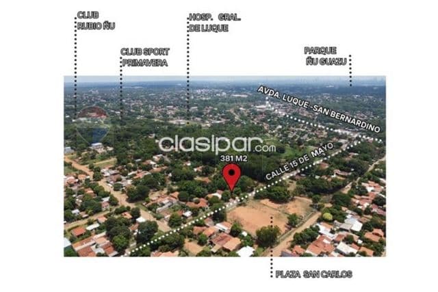 Terreno en Luque – barrio Cañada Garay