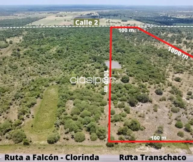 ¡en venta 10 hectáreas a pasos del puente héroes del chaco!, foto 3
