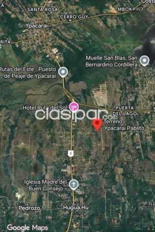 Terreno en Ypacarai km 42 zona Pablito - Pedrozo - Hugua Hu 2 terrenos juntos de c — foto 1