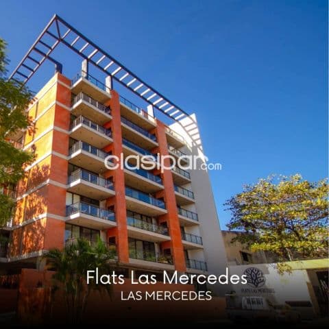 En venta departamento en Las Mercedes - de 2 habitaciones - 93 m2