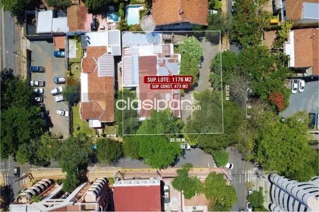 Terreno esquina 1.175 m2 s/mcal.estigarribia-cdad.nueva a 100 mtrs de avda.mcal.lope, foto 2