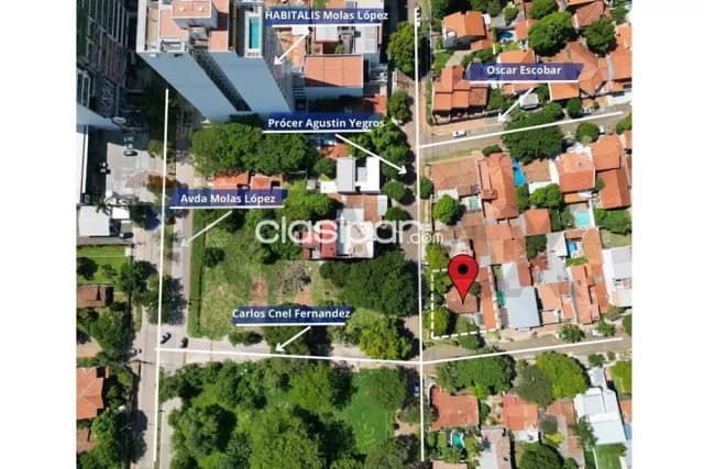 Terreno en stma.Trinidad a 50 mtrs de aru¡savda.molas lopez y pocas cuadra casa rica — foto 2