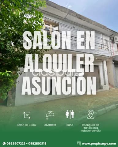 Salón en alquiler - Asunción centro — foto 2