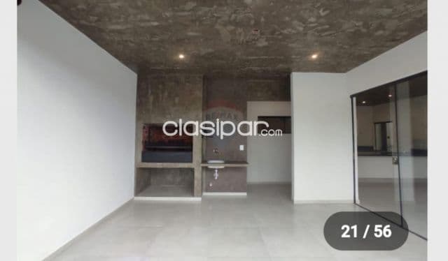 Inmueble Minimalista 3 Suites , area de servicio en Luque