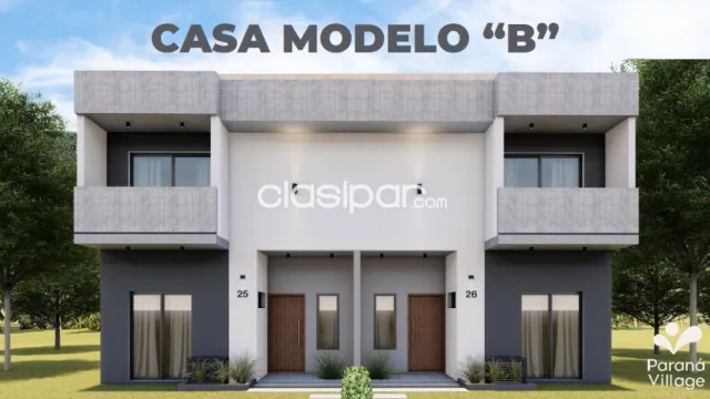 Casa tipo dúplex en el condominio cerrado paraná village: 3 habitaciones y 3 baños, foto 2