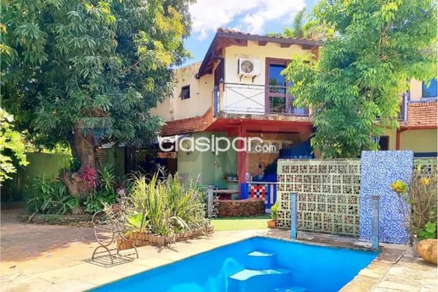Casa 2 plantas bo.san roque lambare c/piscina 2, foto 3