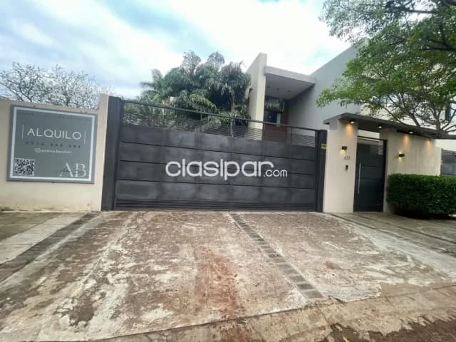 Bo mburucuyá: Lujosa residencia en alquiler,4 suites, escritorio, jardín, piscina — foto 3