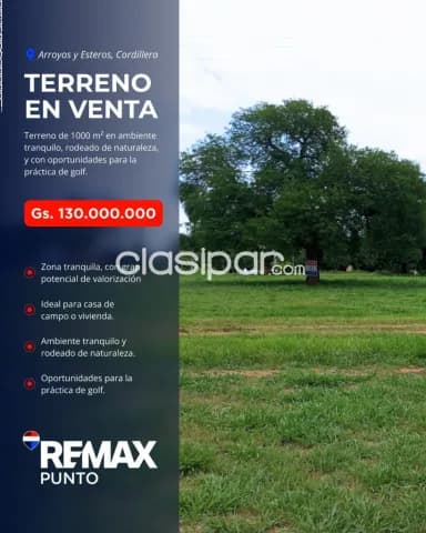 terreno en el Country Club Carlos Franco de Arroyos y Esteros, foto 2