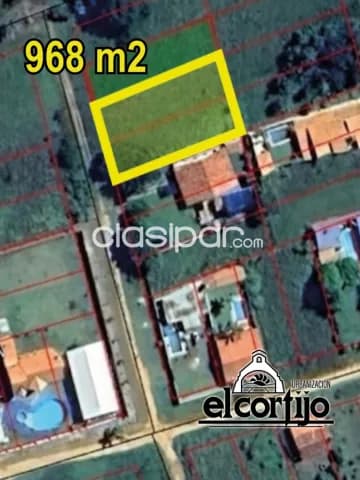 2 lotes en el cortijo, ypacarai-sanber, 968m2 en total, a 150m de la ruta g. Naumann — foto 3