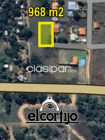 2 lotes en el cortijo, ypacarai-sanber, 968m2 en total, a 150m de la ruta g. Naumann — foto 4