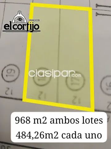 2 lotes en el cortijo, ypacarai-sanber, 968m2 en total, a 150m de la ruta g. Naumann — foto 5