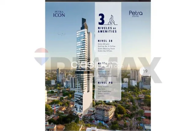 Depto 1 dorm en Petra Icon – Piso 27 con cochera — foto 2