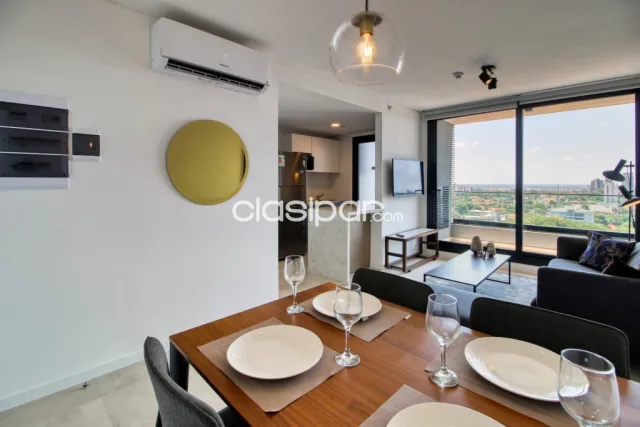 Departamento amoblado en asuncion zona la galeria cod 2133 — foto 3