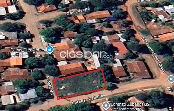 Terreno en esquina en laurelty, Luque