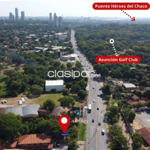 Terreno sobre avda. Ex transchaco - loma pyta, Asunción