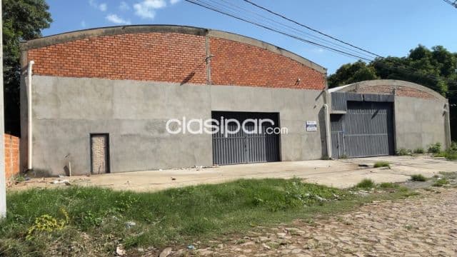 En venta deposito de 1.412 m2 en lambare. Pto. Pabla, 2 depósitos comunicados. (id135)