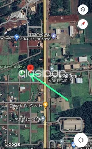 2 Terrenos Juntos Frente al Parque Industrial MonteCarlo En Hernándarias — foto 3