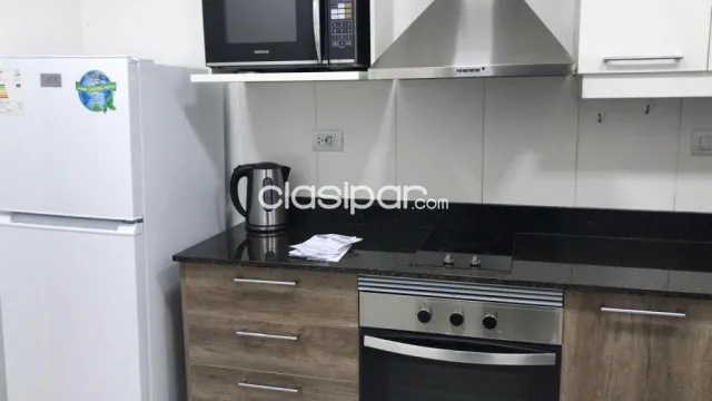 Dpto de 1 dormitorio con balcon y amenities en bo. Jara,con muebles — foto 4
