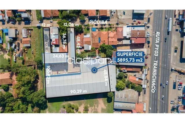 Deposito de 5895 m2 en Mariano Roque Alonso zona transchaco listo para operar — foto 4
