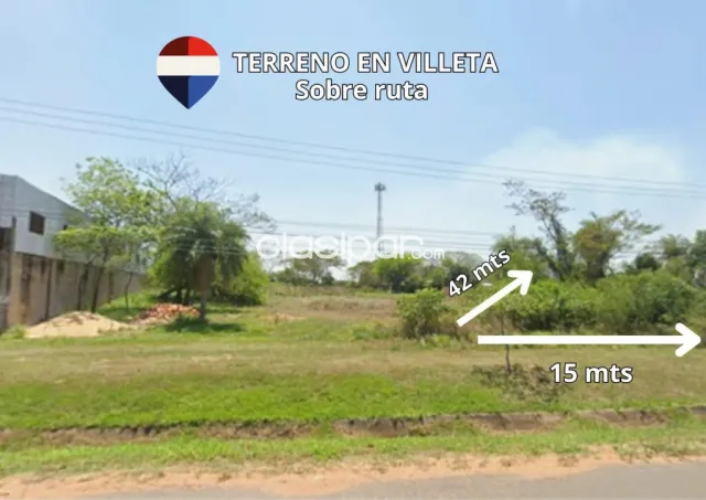 Terreno sobre ruta Villeta Guarambaré, cercano a puertos!!, foto 2