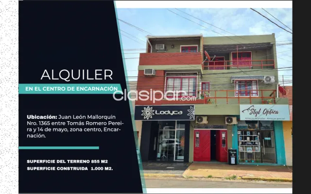 Complejo comercial en alquiler en el centro de Encarnación – 1.000 m², foto 2