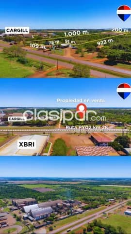 En venta – 19,29 hectáreas en esquina industrial – minga guazú | ruta py02 – km 28, foto 3