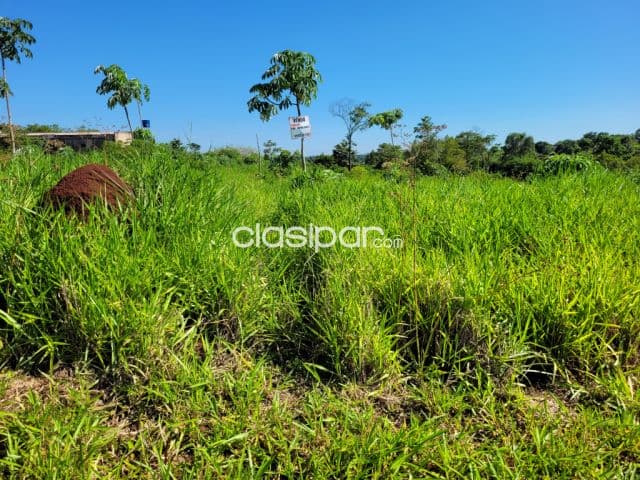Terreno Km 12 Acaray CDE Por: 45 Millones, Esta a 6 Km De La Ruta N 2