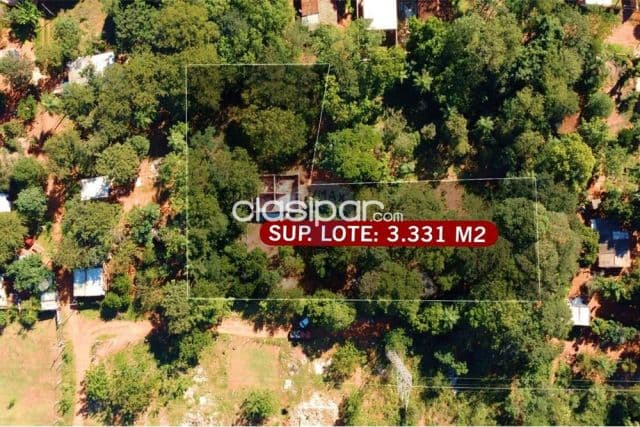 Terreno 3.331 m2 en Luque-marin kaaguy c/salida a 3 calles ideal p/todo desarrollo