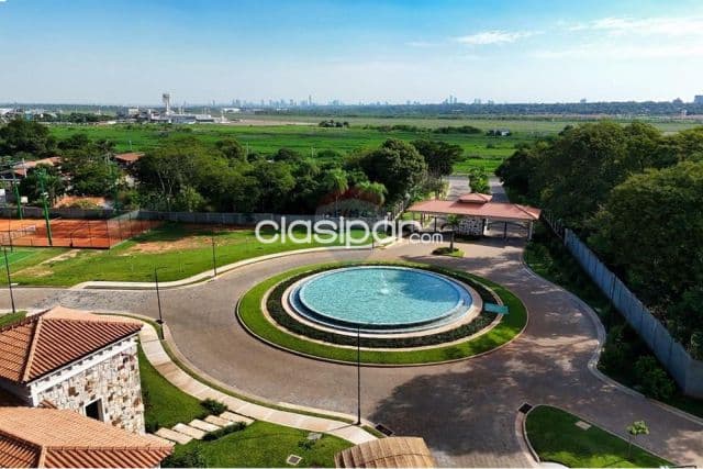 Terreno 1.007 m2 en Luque zarate isla bo.cerrado izara c/seguridad 24 hs,amenities