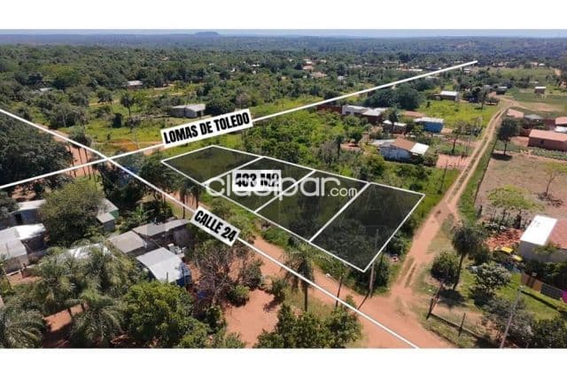 ✨4 terrenos juntos - capiata bº aldana cañada✨