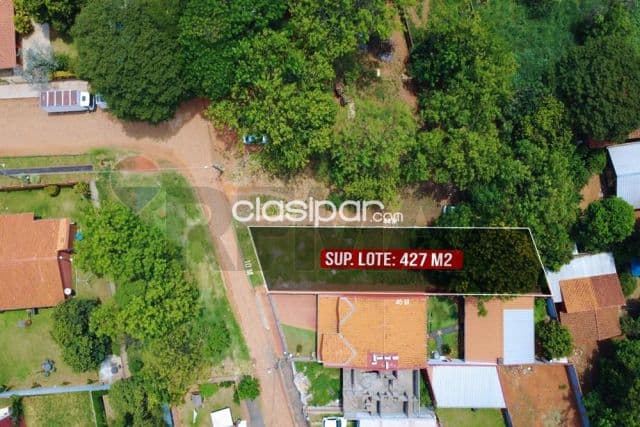 Terreno 427 m2 s/empèdrada calle martin ltherkin Luque-jardin de oro a cuadras autop — foto 1