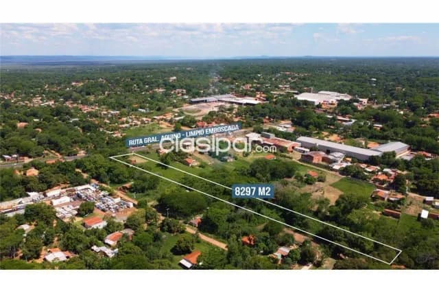 Importante terreno sobre ruta III-limpio -- bo.rincon del peñontotal 8297 m2 — foto 4