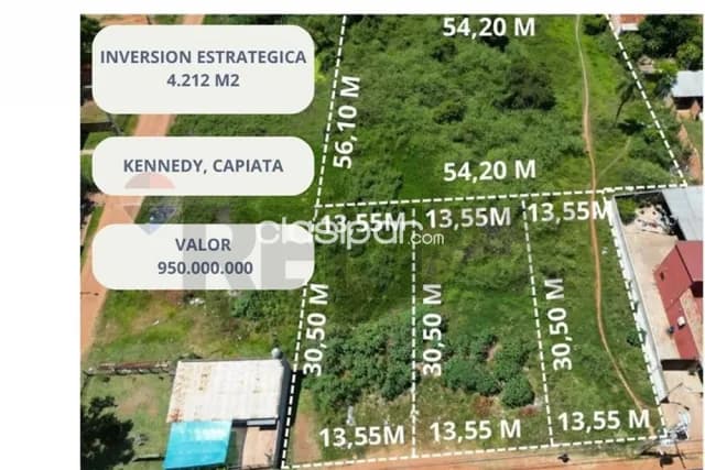 Terreno 4.212 m2 en capiata- kennedy, foto 4