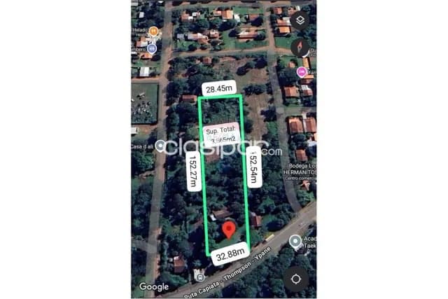 Terreno s/ruta capiata-thompson-ypane 3.865 m2 kennedy-capiata, foto 2