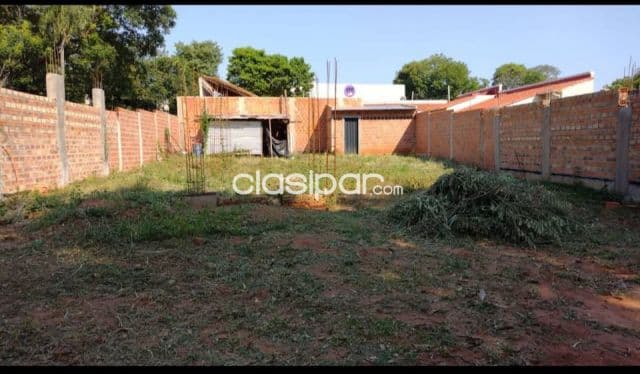 Terreno de 425 m2 AMURALLADO en San Lorenzo Barrio Virgen de los Remedios