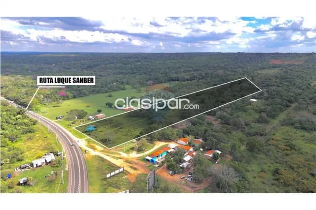 Terreno 15 hectareas en Luque s/ruta Luque San Bernardino c/91 mtrs de frente, foto 3