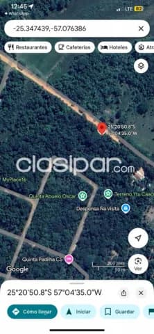 De terreno – ytu – distrito de caacupe — foto 2