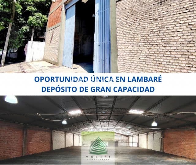 🏢 oportunidad única en Lambaré – depósito de gran capacidad