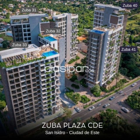 En venta departamento en Ciudad del Este - Zuba Plaza CDE torres 40 - 41